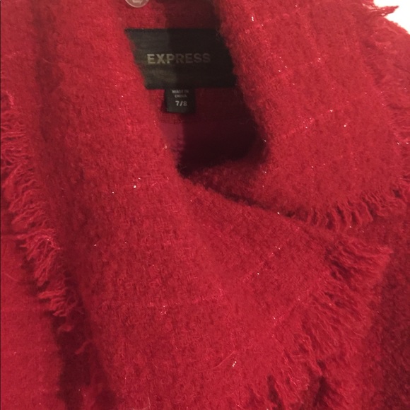 Express red tweed jacket - Picture 6 of 9